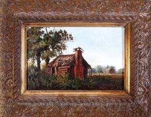 Louisiana Cabin Scene Louisiana Cabin Scene