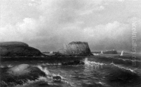 Sailing Off Of Egg Rock, Nahant - view 1