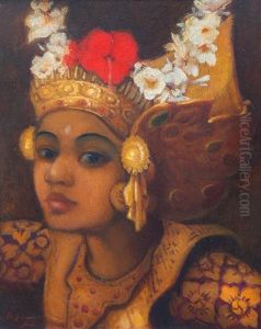 Portrait Of A Balinese Legong Dancer Portrait Of A Balinese Legong Dancer