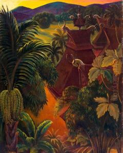 Batak Dorp, Sumatra by Charles Sayers