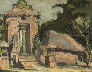 An Indonesian Temple Gate by Charles Sayers