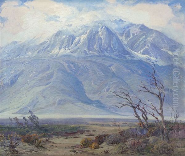 Storm Crest Over Mount San Jacinto - view 1