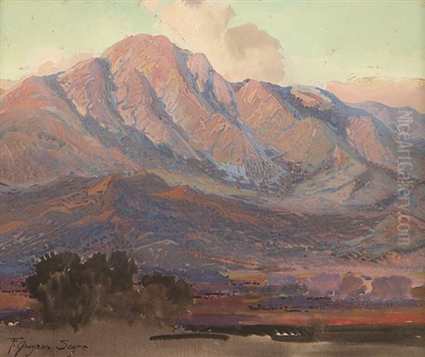 Evening Light, Near Santa Paula, Calif - view 1