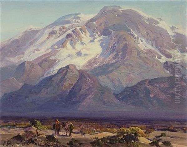 Desert Landscape With Figures - view 1