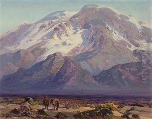 Desert Landscape With Figures