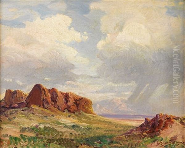Scene Near Gallup, New Mexico - view 1