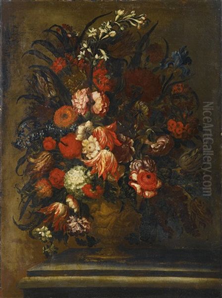 Ein Paar Blumenstillleben - view 1