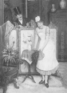 Der Flirt by Luigi Scaffai