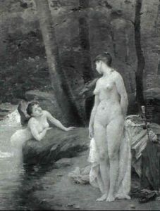 The Bathers by Jules Scalbert