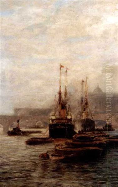 On The Thames, London - view 1
