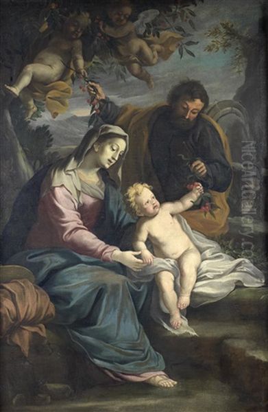 The Rest On The Flight Into Egypt - view 1