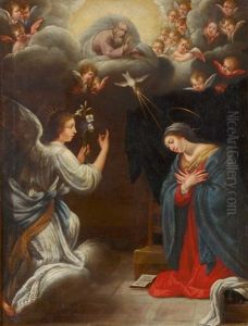 Verkundigung by Ippolito Scarsella (see Scarsellino)