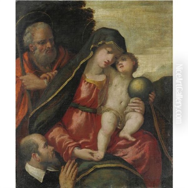 Sacra Famiglia Con Donatore - view 1