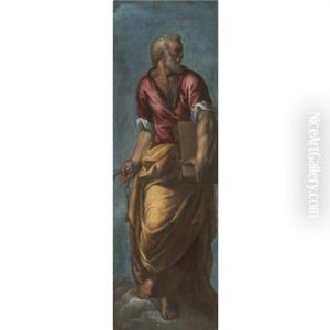 Saint Peter by Ippolito Scarsella (see Scarsellino)