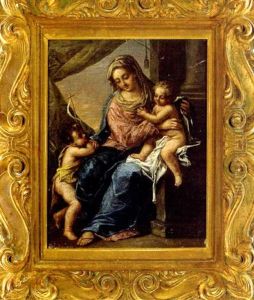 Madonna Col Bambino E San Giovannino