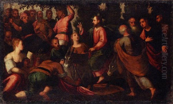 Christ's Entry Into Jerusalem - view 1