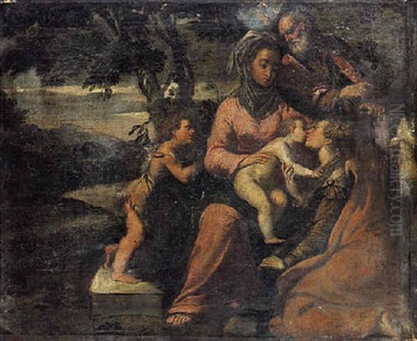 The Mystic Marriage Of Saint Catherine - view 1