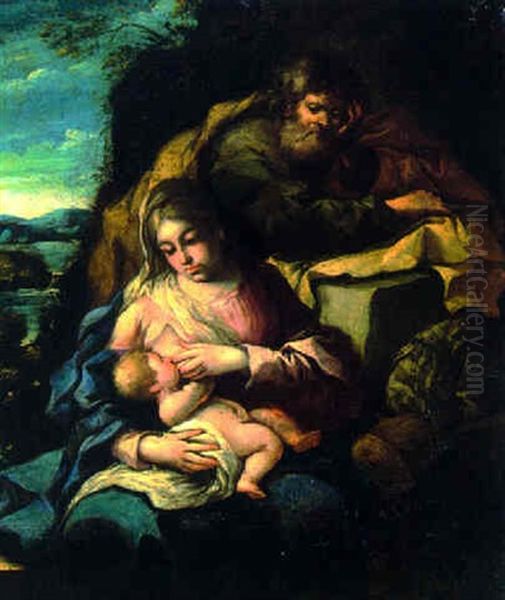 The Rest On The Flight Into Egypt - view 1