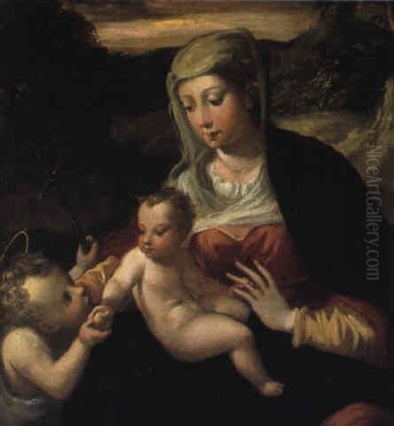 Madonna Col Bambino E San Giovannino - view 1