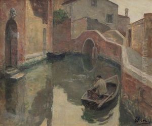 Canale A Venezia by Ferruccio Scattola