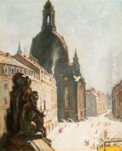 Die Frauenkirche In Dresden - view 1
