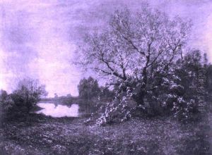 Meimorgen: Villa Nova, Ankeveen by Egbert Rubertus Deck Schaap