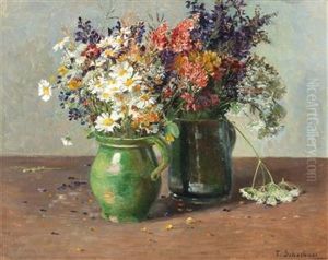 Summer Flowers by Therese Schachner