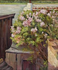 Oleanderblute by Therese Schachner