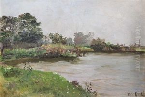 Uferlandschaft by Therese Schachner