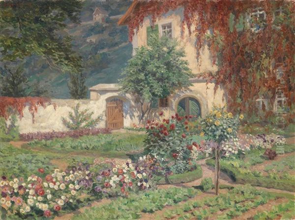 Blick In Einen Sommergarten - view 1
