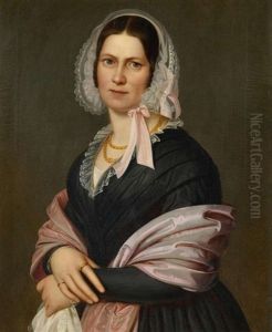 Portrat Einer Jungen Frau by Gottfried (Johann Gottfried) Schadow