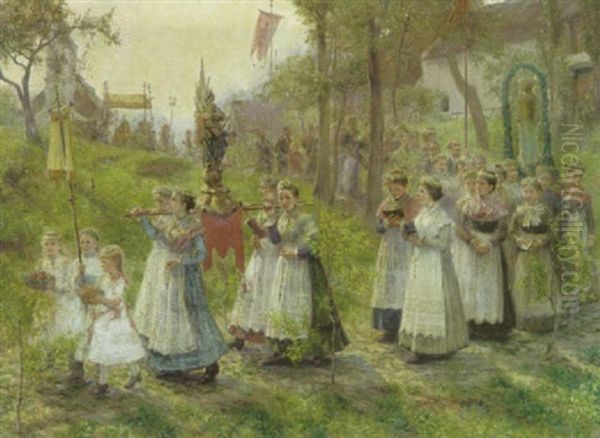 Fronleichnamsprozession - view 1