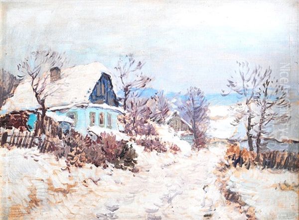 Winter In A Village - view 1