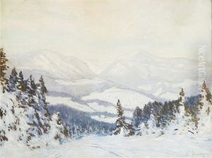 Winter Countryside by Karl Schadt