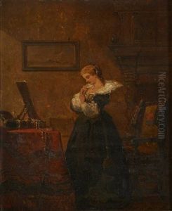 Le Choix Du Bijou by Hendrik Frans (Henri) Schaefels