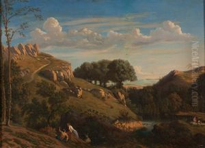 Landschaft Mit Bukolischer Szenerie
