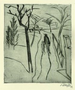 Winter (+ Pappeln, Smaller; 2 Works)