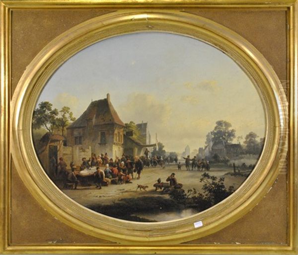 Scene Villageoise - view 1