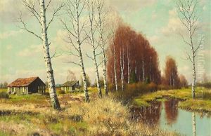 Landschaft Im Dachauer Moos