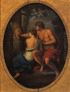 Angelique Et Medor by Johann Baptist Schaetzel