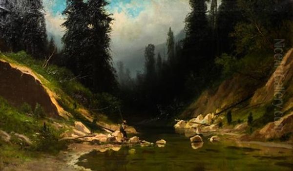 San Lorenzo Creek, Santa Cruz, Mountains - view 1
