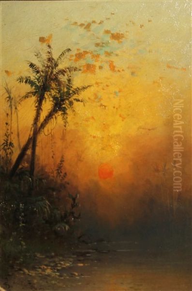 Tropical Scenes (pair) - view 1