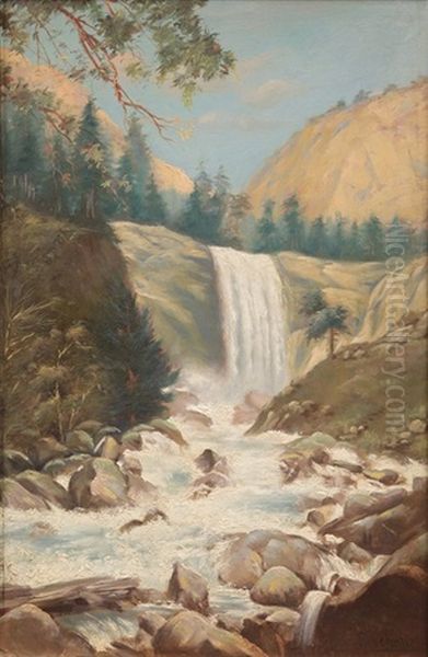 Yosemite Waterfall - view 1