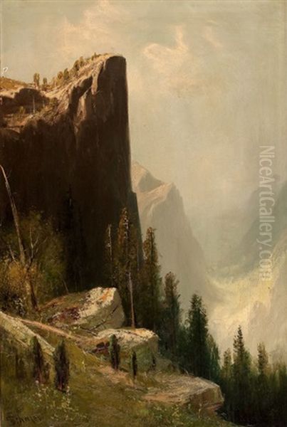Lookout Rock, Yosemite Valley - view 1