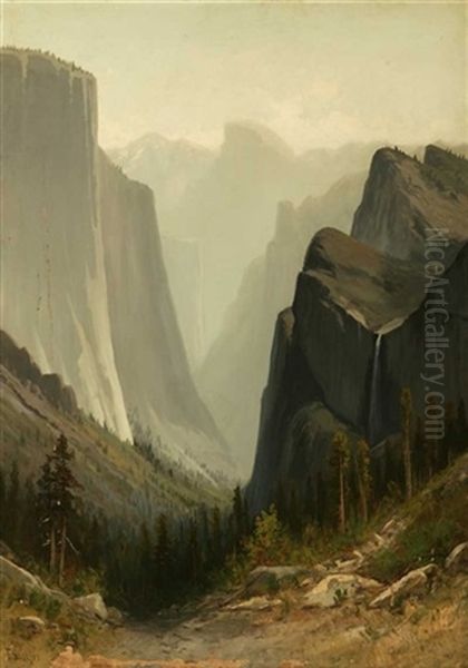 Bridal Veil Falls, Yosemite - view 1