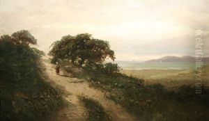 In The Foothills, Near Sausalito, California by Frederick Ferdinand Schafer