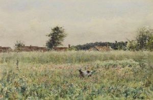 Le Champ Fleuri by Marie Desire Bourgoin