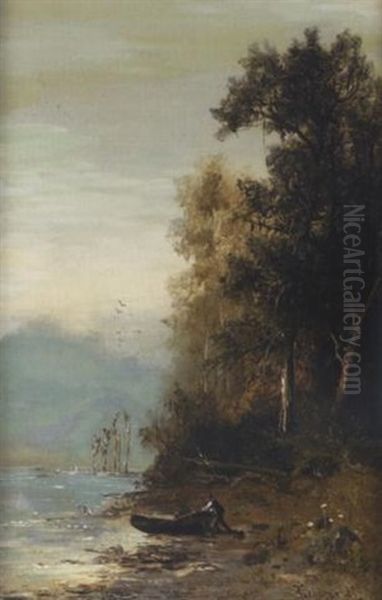 Morning On Silver Lake - view 1