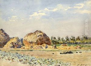 Les Champs by Marie Desire Bourgoin