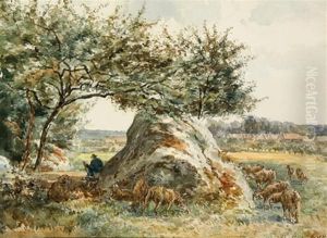 Le Repos Du Berger by Marie Desire Bourgoin
